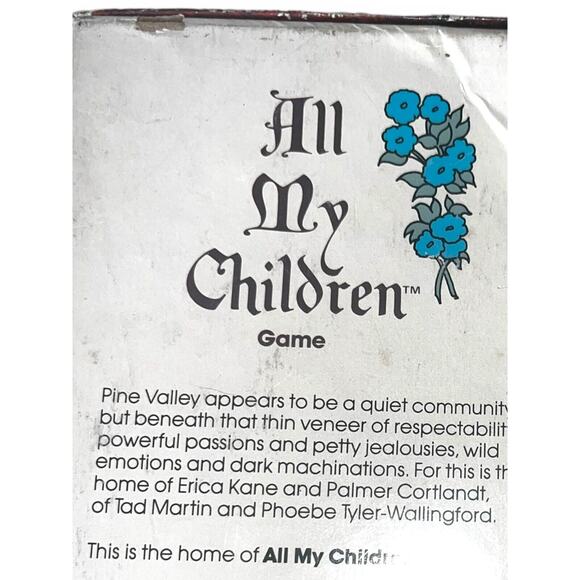 Vintage All My Children Board Game Complete 1985 Soap Opera - Picture 2 of 13
